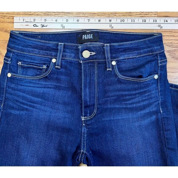 PAIGE DENIM Hoxton High-Rise Ankle Skinny Stretch Jeans Size 26 NWOT - Picture 13 of 13